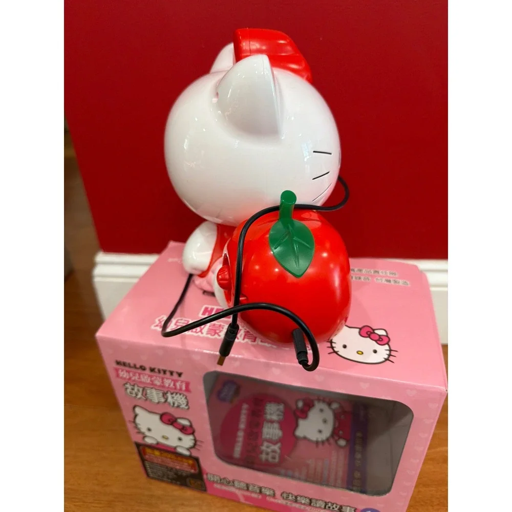 Sanrio Hello Kitty‎ Story Machine Kids Red White Apple Audio Player OS